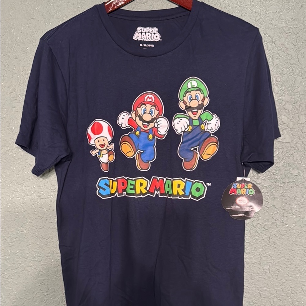NEW! Nintendo Super Mario Tee Men's Multiple Sizes T-shirt
